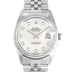ROLEX DATEJUST 36 16234 DIAMOND MOTHER OF PEARL STEEL JUBILEE LADIES WATCH