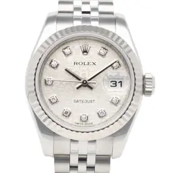 ROLEX DATEJUST WATCHES 179174G STAINLESS K18 GOLD G-NUMBER, 2010 MODEL, USED