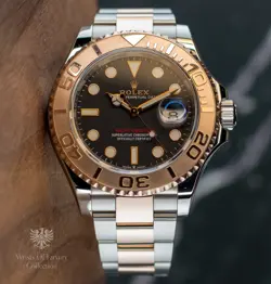 2020 ROLEX YACHT-MASTER 126621 40MM EVEROSE GOLD & STEEL OYSTER BOX + PAPERS