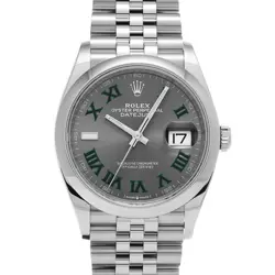 ROLEX DATEJUST 36 126200 SLATE WATCH 685122