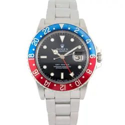 ROLEX 16750 GMT-MASTER PEPSI 40MM 1981