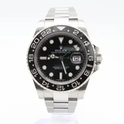 ROLEX STAINLESS STEEL GMT MASTER 2