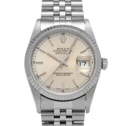 ROLEX DATEJUST 16234 SILVER WATCH 683671