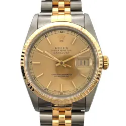 ROLEX DATEJUST 16233 GOLD/STAINLESS STEEL #OK437