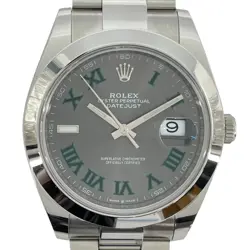 ROLEX DATEJUST 41 SLATE 126300 #OK295