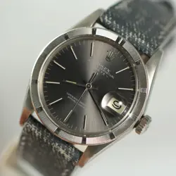 VINTAGE ROLEX 1501 OYSTER DATE CAL 1570 STAINLESS STEEL MENS WATCH