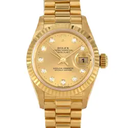 AUTHENTIC ROLEX DATEJUST 79178G YG AUTOMATIC #U  #270-004-117-7058