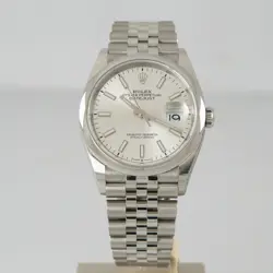 ROLEX DATEJUST 36 REF: 126200 2022 BOX PAPERS 3 YEAR WARRANTY