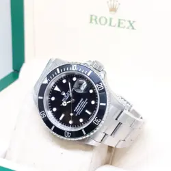Rolex 40mm Oyster Perpetual Black Dial Submariner Date REF: 16610 (L Series)