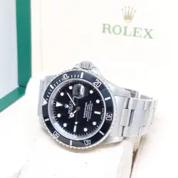 Rolex 40mm Oyster Perpetual Black Dial Submariner Date REF: 16610 (L Series)