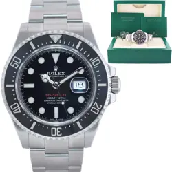 2022 MINT ROLEX RED SEADWELLER SD43 126600 43MM RED LETTER MK2 WATCH BOX