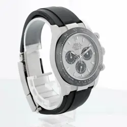 Rolex 116519LN Daytona "Ghost" White Gold  40MM Oysterflex W/Box And Books