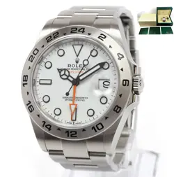 ROLEX EXPLORER II 226570 42MM POLAR WHITE DIAL STEEL BOX BOOKLETS