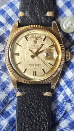 VINTAGE ROLEX 1803 PRESIDENT DAY-DATE MEN'S AUTOMATIC WATCH 1972