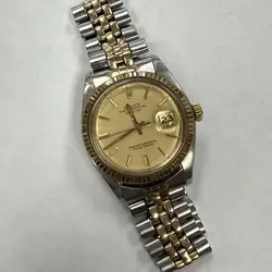 ROLEX DATEJUST TWO TONE 1601 FROM THE 1970S
