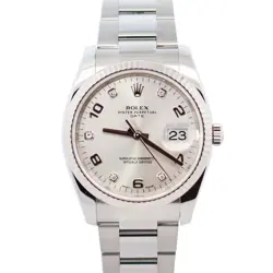 34MM SILVER DIAL