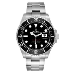 Rolex Seadweller 43mm 50th Anniversary Black Dial Steel Mens Watch 126600