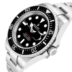 Rolex Seadweller 43mm 50th Anniversary Black Dial Steel Mens Watch 126600