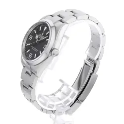 ROLEX EXPLORER I 124270 BLACK RANDOM NUMBER SECOND HAND MENS