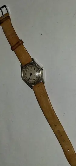 MENS ROLEX WATCH MILITARY ROLCO STERLING SILVER SPIDER MOVEMENT 29MM