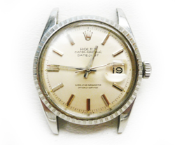 36MM ROLEX OYSTER PERPETUAL DATEJUST REF 1603 SS AUTOMATIC WATCH HEAD ONLY