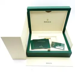 ROLEX Day-Date 40 Watch 2P Sapphire 8P Diamond Pavé Diamond Dial 228206 Box...