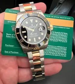 Rolex 116613 40MM 18K Gold/ Steel Oyster Perpetual Submariner Date Ceramic