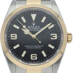K18YG/STAINLESS STEEL MENSWATCH