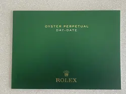 ITA 5.2015 ROLEX BOOKLET GENUINE LIBRETTO DAY DATE ORIGINALE