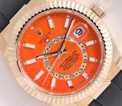 ORANGE DIAL OYSTERFLEX
