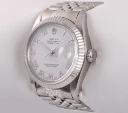 FLUTED BEZEL WHITE