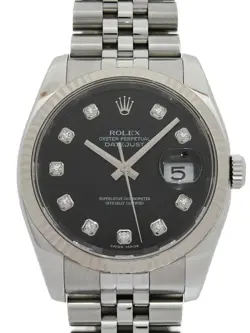 ROLEX DATEJUST 10P DIAMOND 116234G TO10247