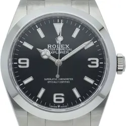 ROLEX EXPLORER 40 WATCH 224270 STAINLESS STEEL MENSWATCH BLACK UNUSED ITEM