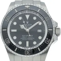 ROLEX SEA-DWELLER DEEP SEA 116660 STAINLESS STEEL MENSWATCH BLACK USED