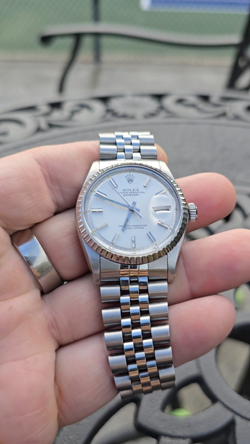 DATEJUST SILVER DIAL