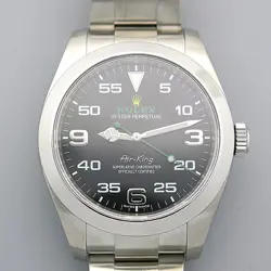 ROLEX 116900 OYSTER PERPETUAL NEW AIR KING 40MM AUTOMATIC STEEL WATCH