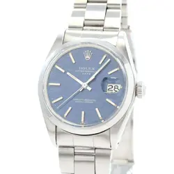 ROLEX OYSTER PERPETUAL DATE BLUE MIST DIAL 1500/0 #234