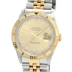 ROLEX OYSTER PERPETUAL DATEJUST TURN-O-GRAPH THUNDERBIRD 16263 #158