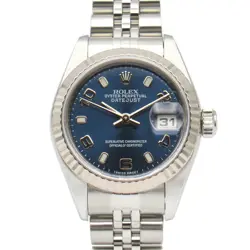 ROLEX DATEJUST Y SERIAL K18WG SS LADIES FLUTED 79174 #MM056