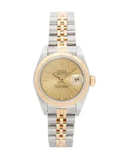 ROLEX DATEJUST 26  / CHAMPAGNE BATON DIAL  / 1996 / 69173