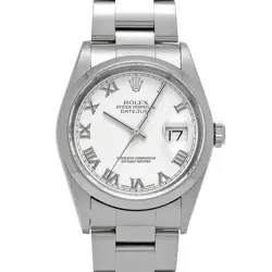 ROLEX DATEJUST 16200 WHITE WATCH 683775