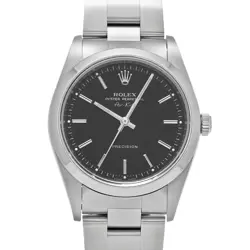 ROLEX AIR-KING 14000M BLACK WATCH 683719