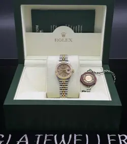 ROLEX DATEJUST | 26MM | 69173 | 1993 | BOX & EXTRAS | CHAMPAGNE DIAMOND DIAL