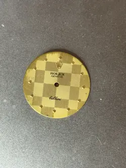 VINTAGE ROLEX CELLINI WATCH DIAL ONLY - FROM WATCHMAKERS ESTATE