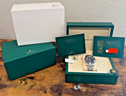 PRE-OWNED MAY 2025 41MM ROLEX SUBMARINER DATE 126610LN BLACK BEZEL