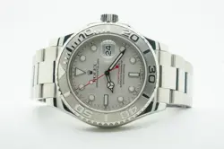 ROLEX YACHT-MASTER 40MM 16622 YACHTMASTER SILVER DIAL PLATINUM BEZEL SER. P 1...