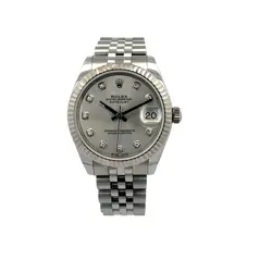 ROLEX DATEJUST 31 WATCH REFERENCE 178127 FACTORY DIAMOND DIAL
