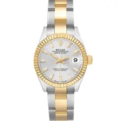 ROLEX DATEJUST 28 STEEL YELLOW GOLD LADIES WATCH 279173