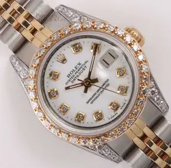 DIAMOND BEZEL-WHITE DIAMOND