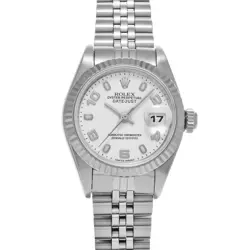 ROLEX DATEJUST 69174 WHITE WATCH 685922